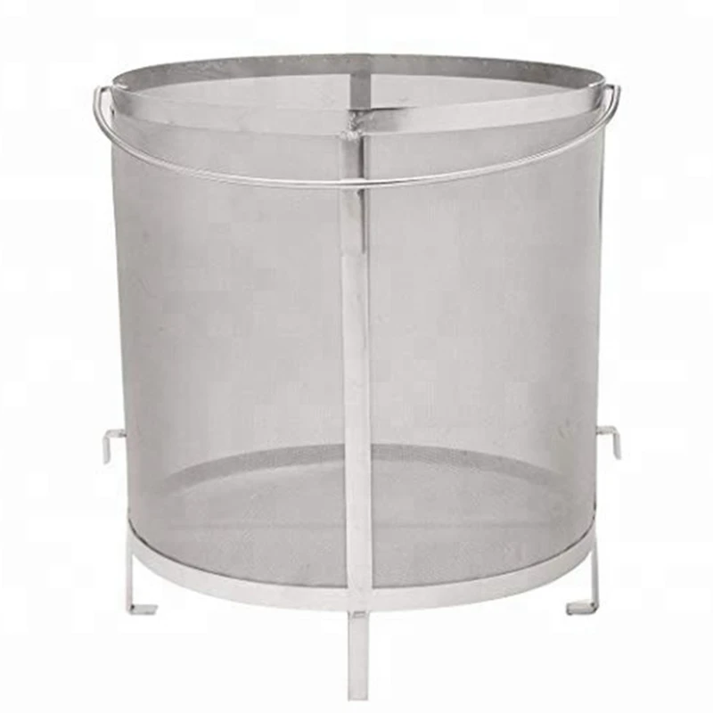 Stainless Steel Beer Wine House Home Brew Filter Basket Strainer Barware Bar Tools Filter Bag For Jelly Jams Homebrew S