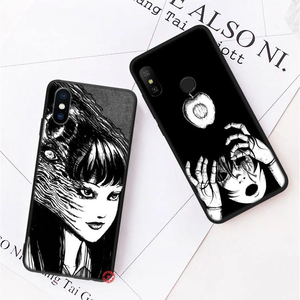 Y34 Junji Ito Tomie Horror Мягкий силиконовый чехол для Xiaomi Redmi Note 9S 9 Pro Max 5 5A Prime 6 7 8 8T