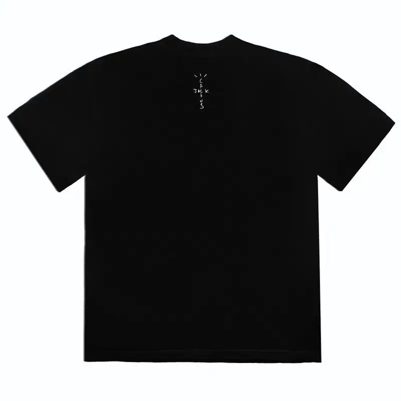 

2020ss Best Quality TRAVIS SCOTT Jackboys Part2 T-Shirt Men Women Couples Portrait Cotton Short Sleeve T Shirt Men