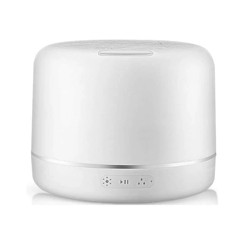 

Portable Ultrasonic Humidifier, Bluetooth Sound Humidifier, Air Purifier With Warm Lamp And Colorful Lamp 400Ml,US Plug