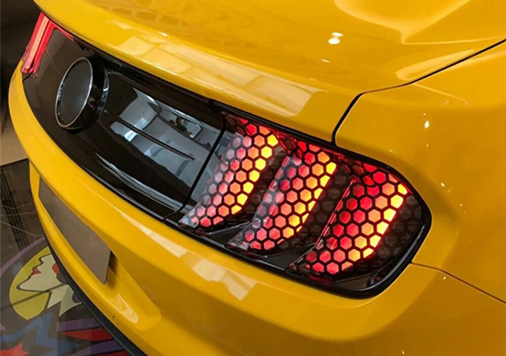 Наклейки Honeycomb для задних фонарей Opel Zafira A B, Vauxhall Corsa C, Cambo D 3 Van.