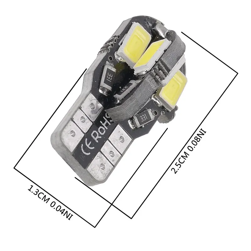 10 шт. Автомобильные светодиодные лампы T10 SMD 5050|Сигнальная лампа| |