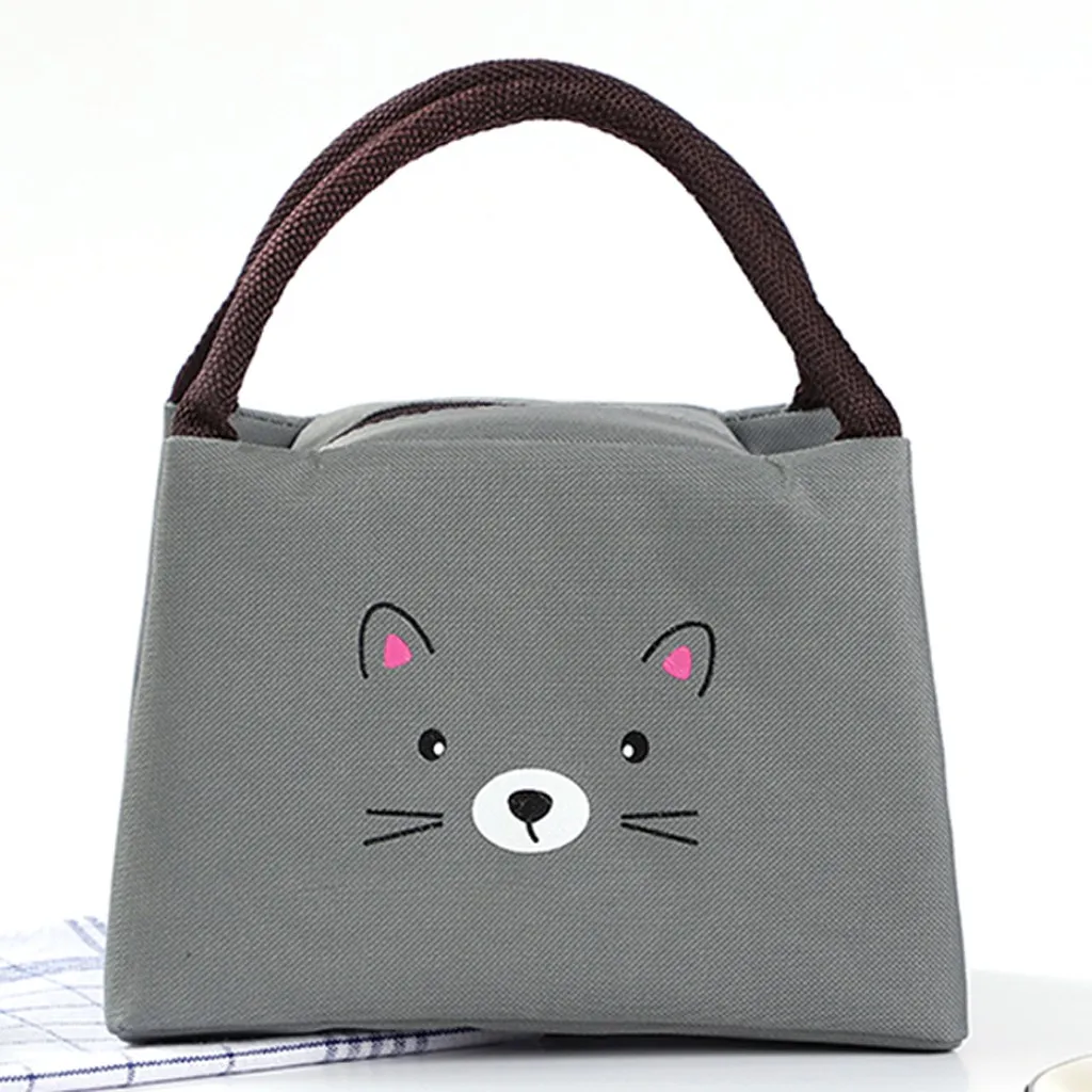 Унисекс простой стиль милые Мультяшные сумки Дамская Большая вместительная
