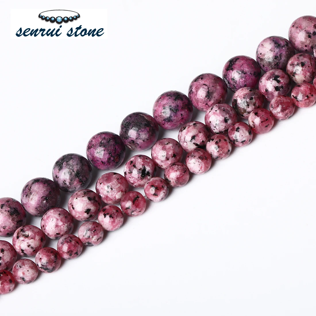 

6mm Granite natural stone beads Charm for making jewelry Rosary jewelry making mçanga beads polymer quartz beads parts bracelet