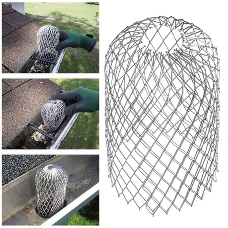 

Gutter Guard Filters Expand Aluminum Filter Strainer Stops Blockage Leaf Drains Sink Strainer Bathroom Accessories Tub Shroom