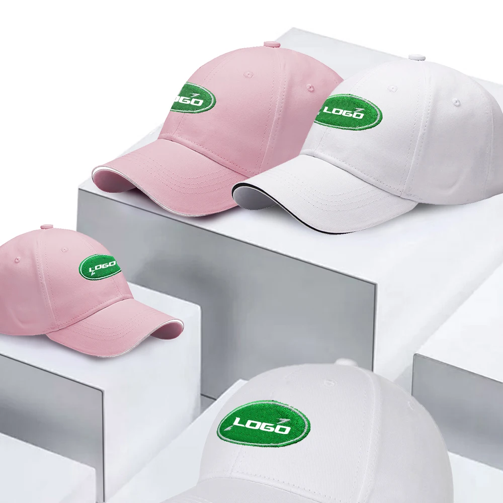 

Men Women Cotton Baseball Cap For Land Rover Adjustable Breathable Caps Car Logo Embroidered Hat Racing Auto Riders Fans SunHat
