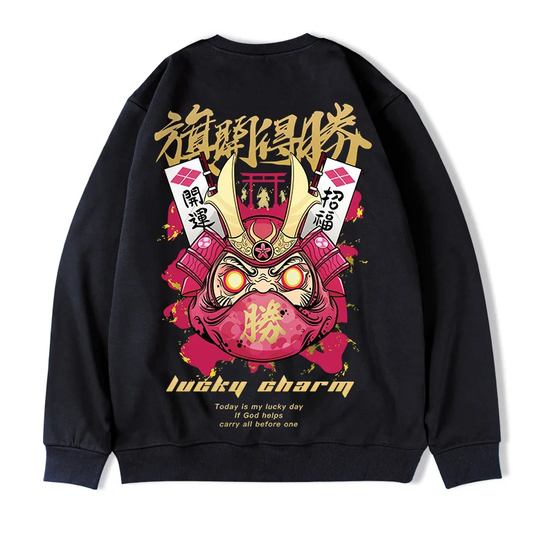 

ZAZOMDE Sweatshirts Men Cool Men Hip Hop Hoodies Japanese Casual Sweatshirts Streetwear Men Pullover Harajuku Devil Hoodie Male