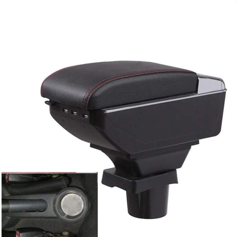 Подлокотник для mitsubishi colt двухслойный центральный подлокотник с USB зарядкой
