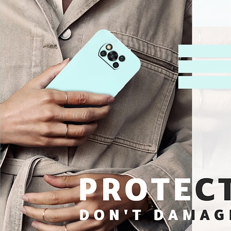 Новый квадратный силиконовый чехол для телефона Xiaomi Poco X3 Nfc M2 F3 Pro X2 globa защитный