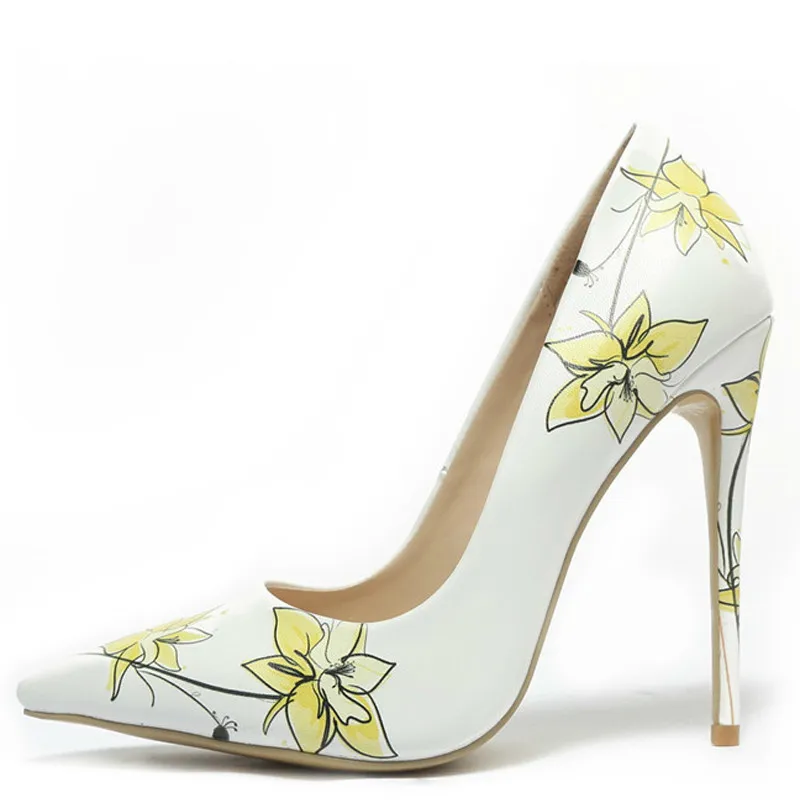 YECHNE Vrouw Witte Bruids Hak Schoenen Bruiloft Hoge Hakken Schoenen  vrouwen Plus Size Puntige Teen Pompen Partij Stiletto - купить по выгодной  цене | AliExpress