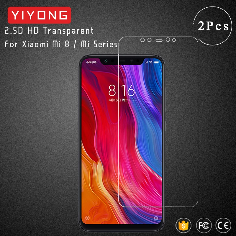 YIYONG стекло для Xiaomi Mi 8 Mi8 SE Pro 6X Note 3 Закаленное Защита экрана A2 Lite A1 Mi6 X Mix 2 2S|Защитные