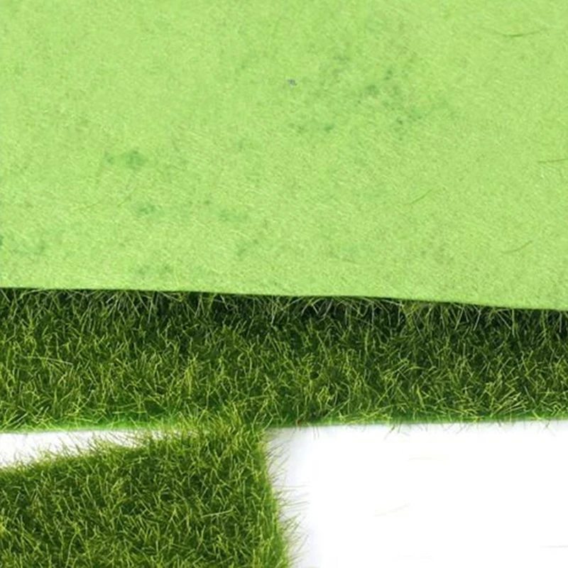 5 шт. недорогая искусственная трава из жесткого пластика с изображением завод по