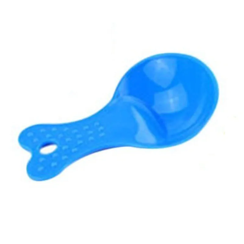 Цветная Милая ложка еда для собак мишка кошек конфет бутылка воды питьевые мишки