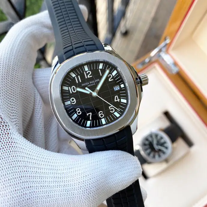 

Top Brand Luxury Petak Business Mens Watches High Quality Automatic Mechanical Hollow out Watch Men Casual Wristwatch Philippe