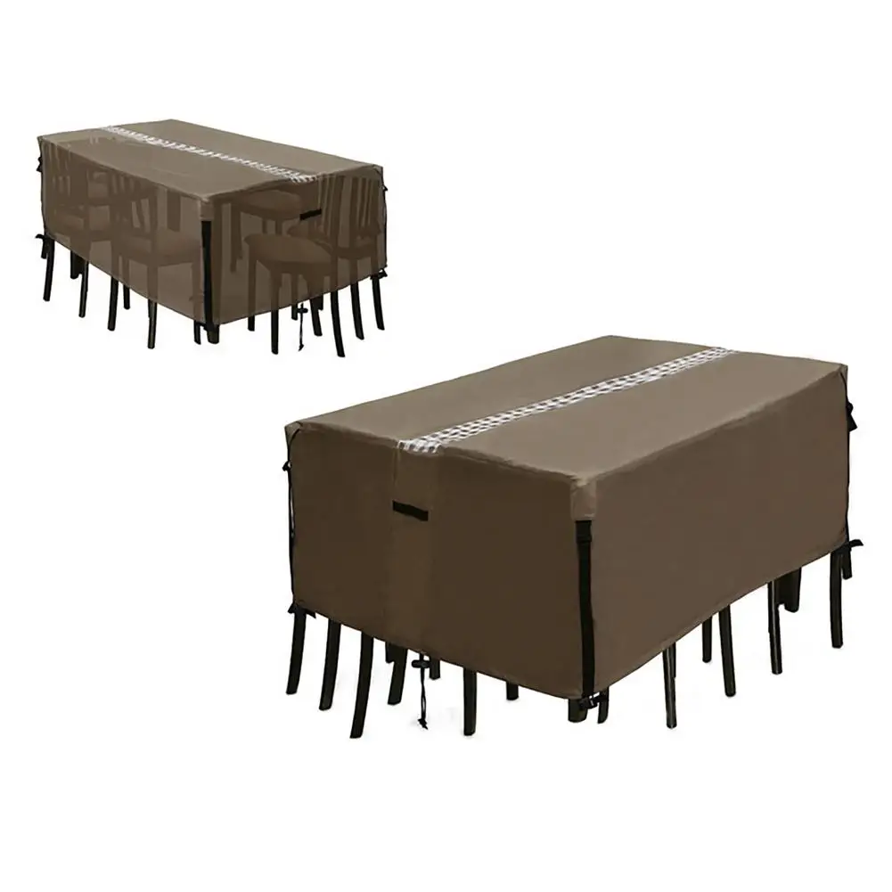 Waterproof Furniture Cover Outdoor Garden Covers Rattan Table Chair Dust Proof Patio Protective Case With Coated For Home Use | Дом и сад