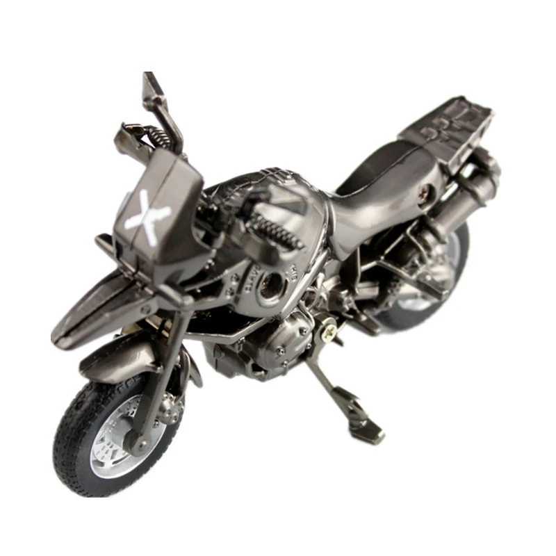 Металлическая Миниатюрная модель мотоцикла автомобиля детские подарки домашний