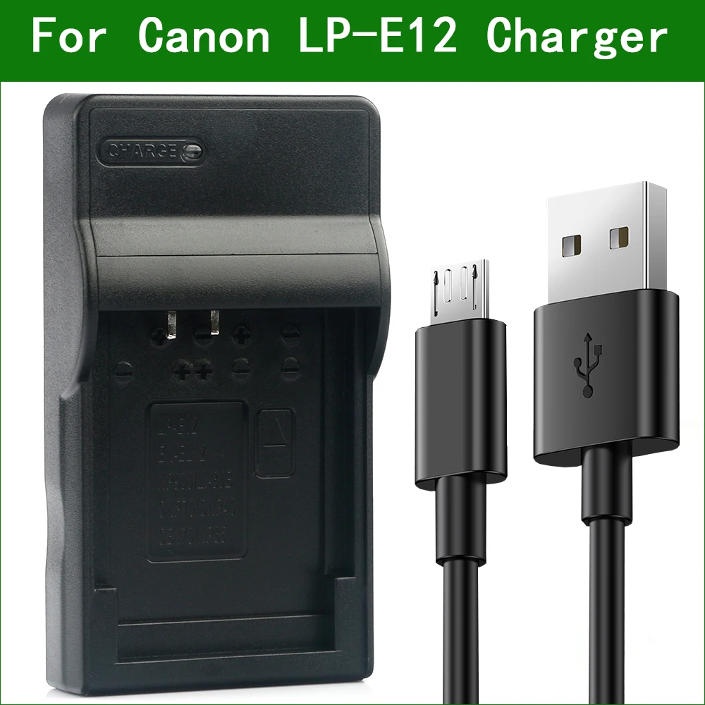 LP-E12 LP E12 LC-E12 зарядное устройство для камеры Canon EOS M M2 M10 M50 M100 M200 2 100D Kiss X7 Rebel SL1 PowerShot