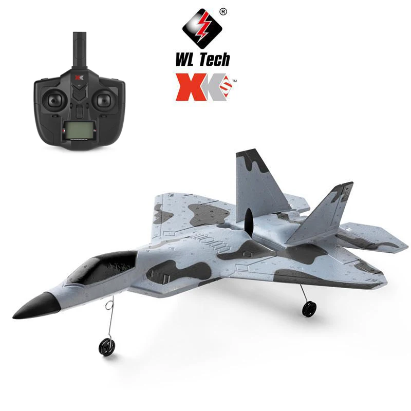 

Wltoys Xk A180 F22 трехканальная камера 3d / 6g гироскоп с фиксированным крылом