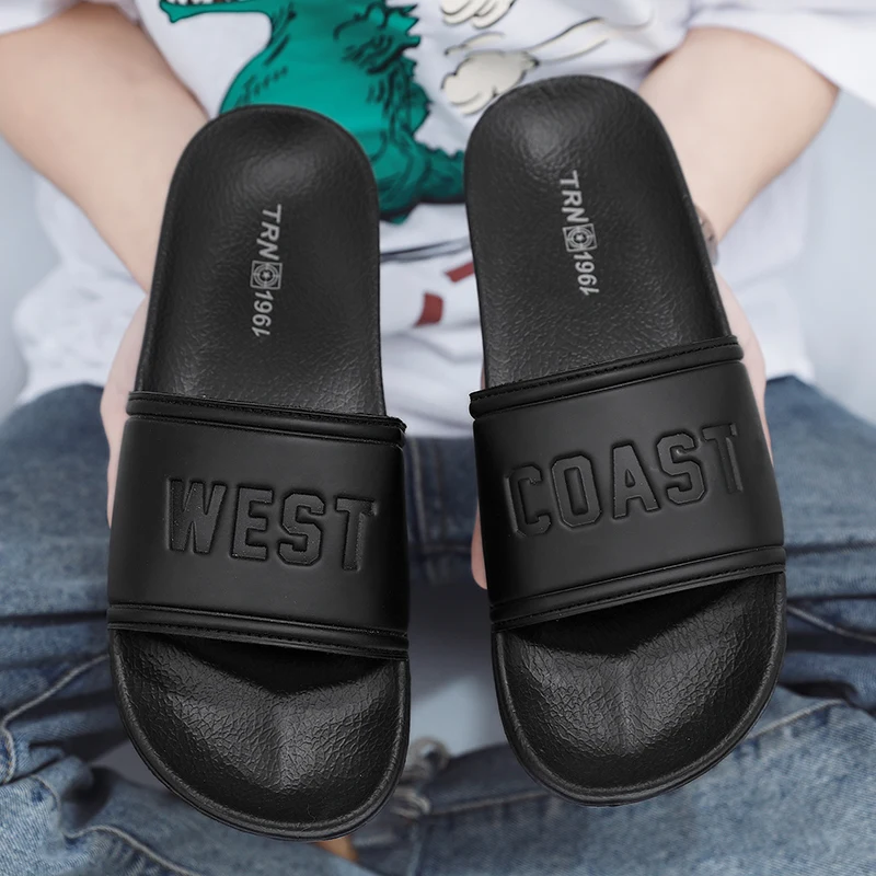 Indoor Home Slides Bathroom Loafers Outdoor Garden Shoes Massage Clogs Male Beach Slippers Flip-flops Mules
