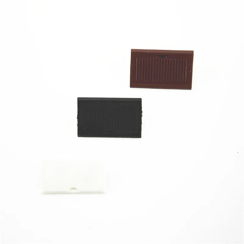 20 шт нейлон Пластик утолщенной угловых кронштейнов под прямым углом 90 градусов