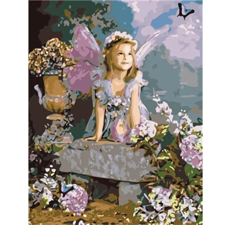 Набор для рисования по номерам на холсте 10 шт. | Дом и сад