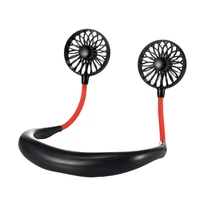 new lazy sports hanging neck fan air cooler fan outdoor convenient usb charging creative student mini electric air cooling fan