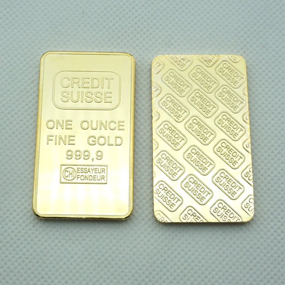 

3pcs/lot 1 oz 24k Pure Gold Plated Bar High quality Replica Canada Bullion Bars