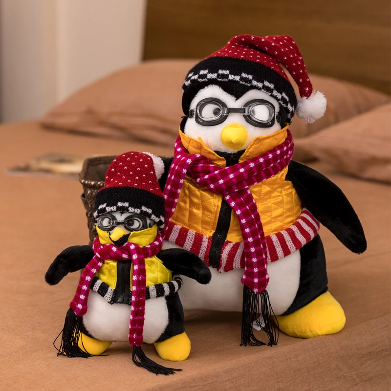 27/45 см друзей Hugsy пингвин плюшевые игрушки вокруг друзья куклы милые Рейчел