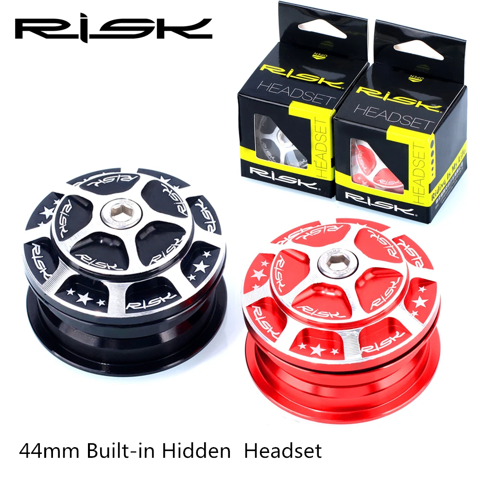 Риск MTB велосипед дорожный гарнитура 44 мм чаша группа CNC 1 1/8 &quotпрямая трубка 28 6