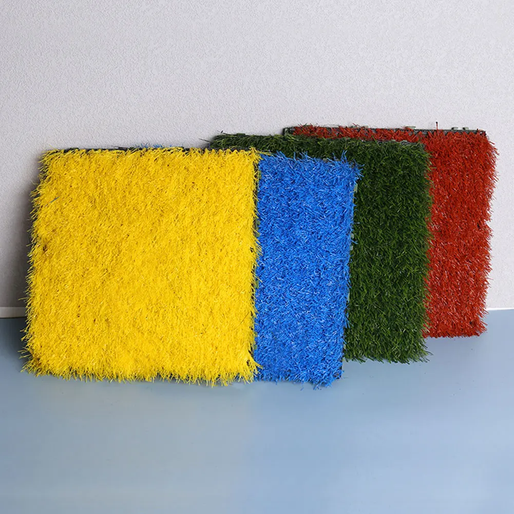 Искусственная многоразовая Нескользящая искусственная трава для украшения сада