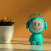 portable wireless bluetooth speaker cartoon anime doll mini subwoofer player usb radio fm mp3 for children support tf card