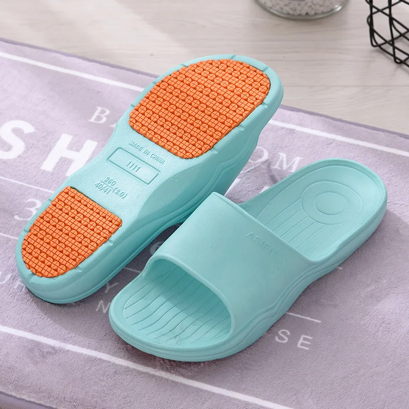 Slippers Women's Shower Soft Thick Non-Slip Bath Bathroom Couple Floor Slippers Men Womens Slippers Indoor Women Slippers