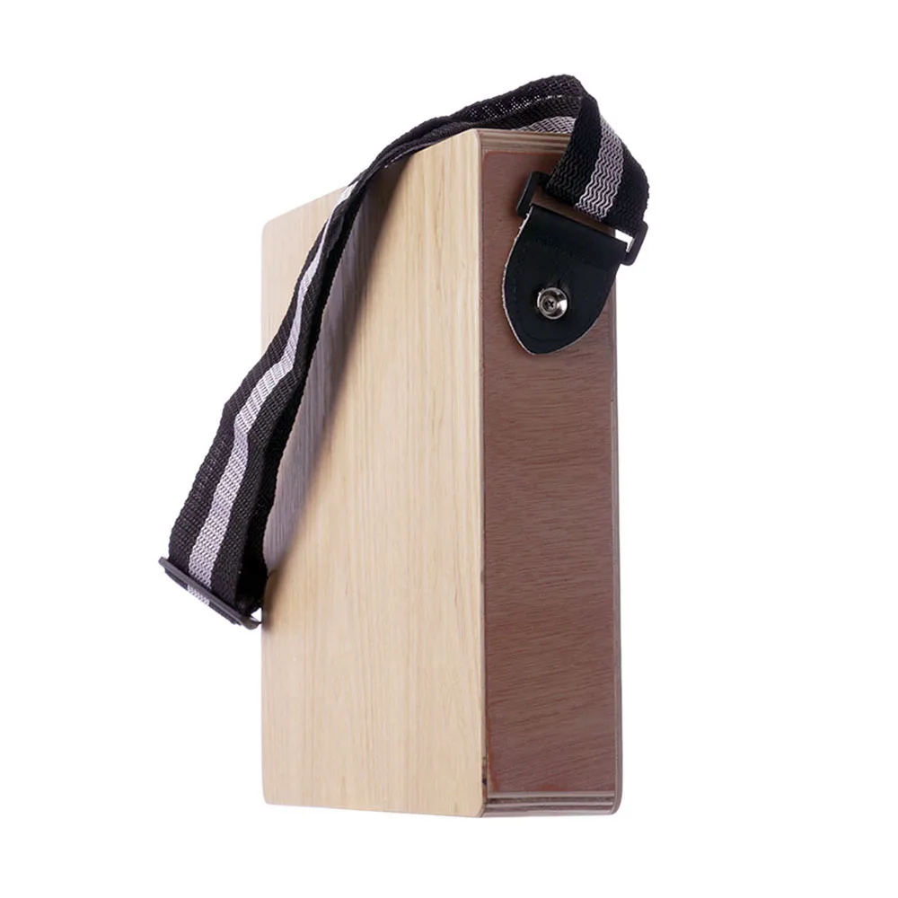 Cajon boxbattery две руки Черный дорожный тренировочный барабан аккомпанемент
