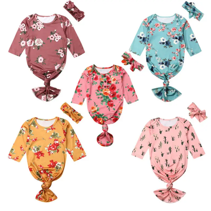 Спальные мешки для новорожденных принцесс цветочная ткань одеяло пеленания с