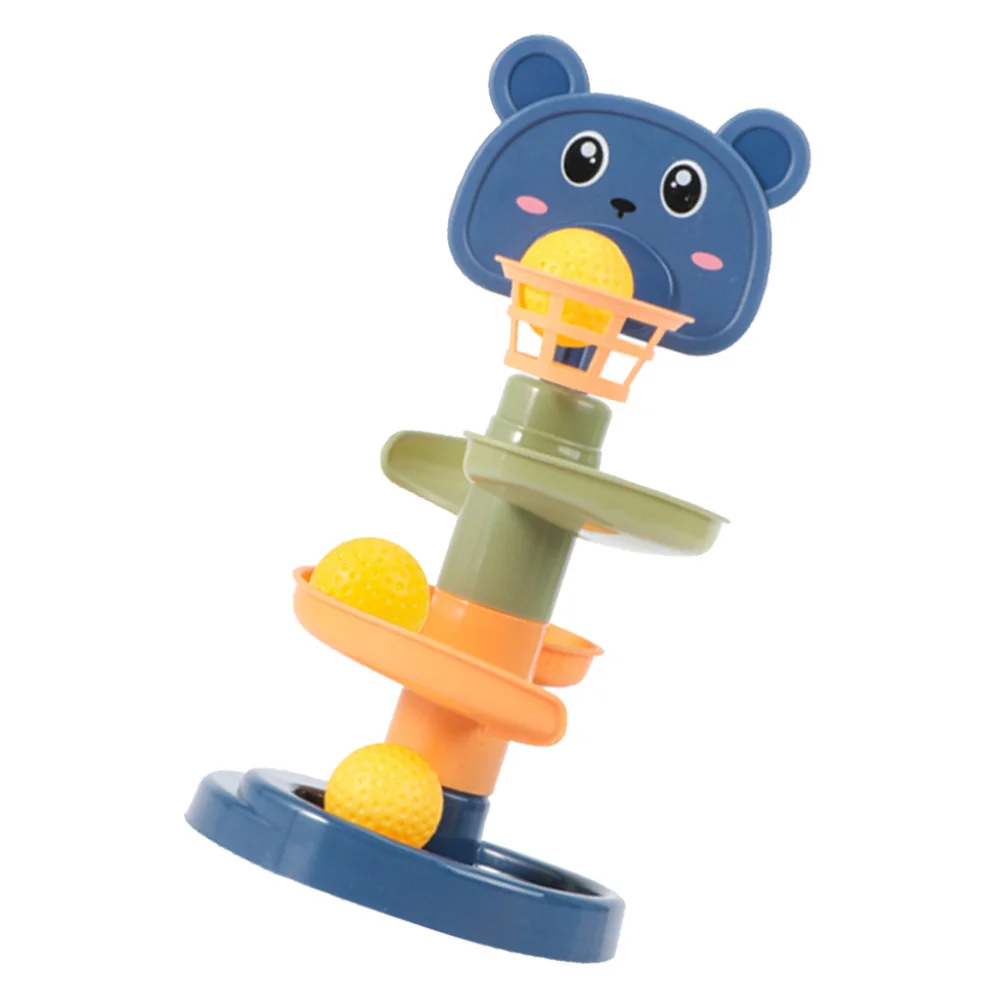 

1 Set Track Baby Montessori Basketball Game Rolling (Random Color)