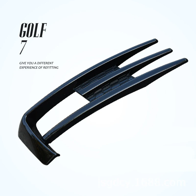 ABS Автомобильная передняя противотуманная фара для бровей Накладка ножей гольфа