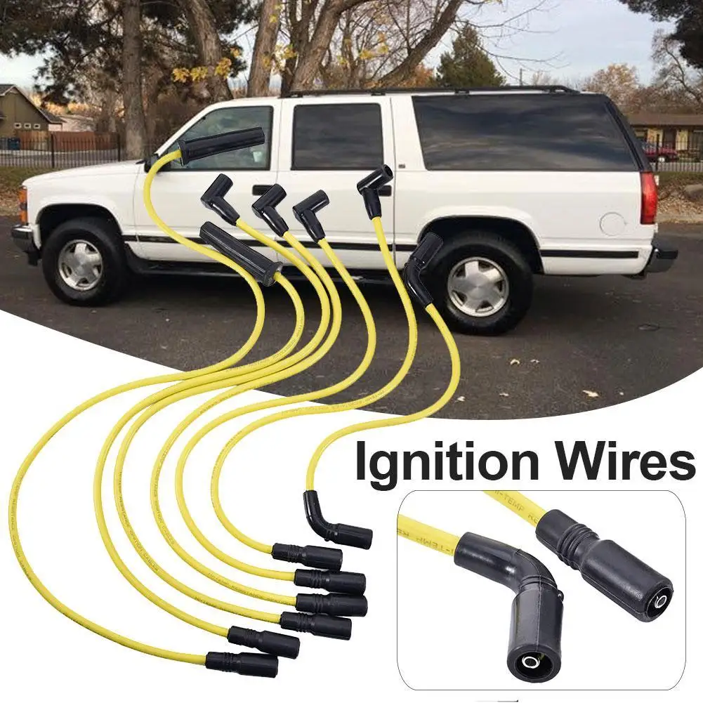 7 шт. линии зажигания автомобиля набор проводов Sub цилиндра для кабель свечи CHEVROLET