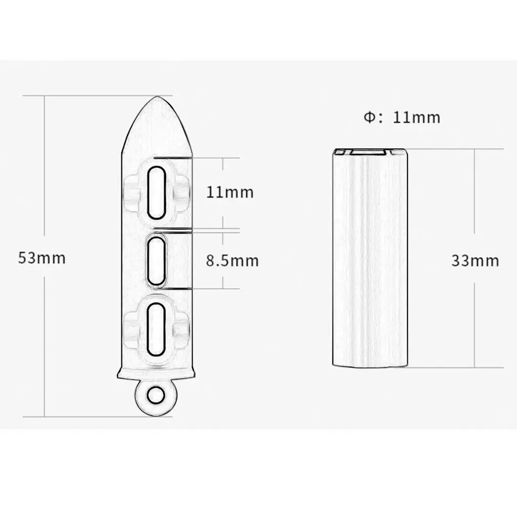 Internal Computer Cables Mini Flat Magnetic Data Cable Adapter Connector Head Storage Box Organizer Container Micro Usb | Компьютеры и