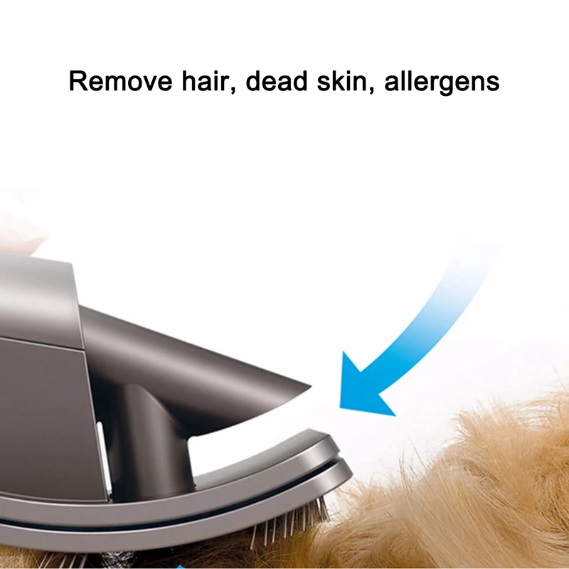 

Pet Dog Grooming Tools Vacuum Cleaner Brush Connector Plug with Adapter for Dyson Vacuum V6 V7 V8 V10 Vacuum Accessories Cleaner
