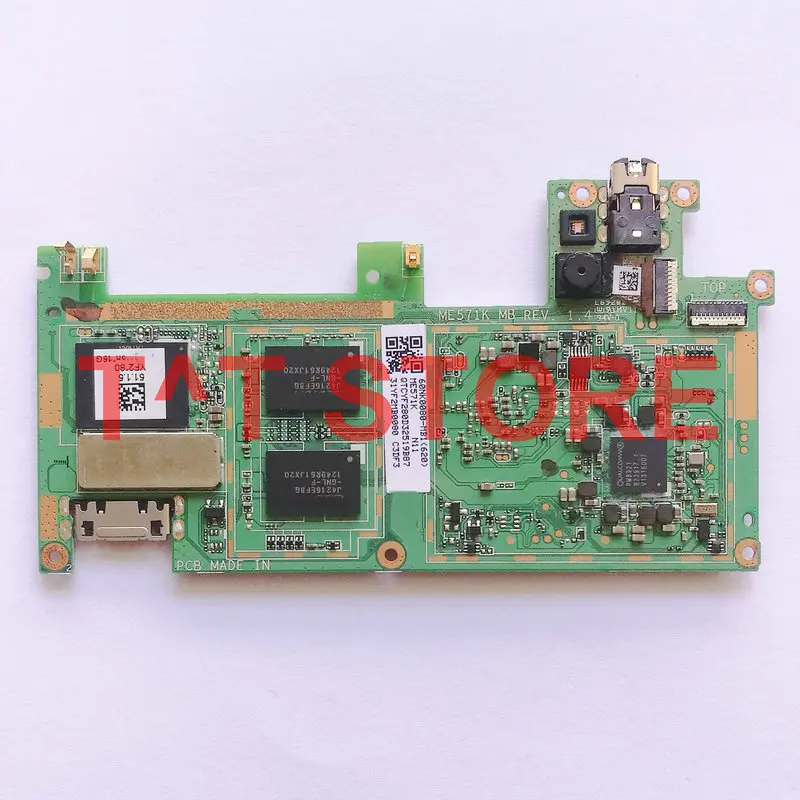 Оригинал 60NK0080-MB1 для ASUS Google Nexus 7 ME571K планшет материнская плата ME571K_MB REV 1 4 2G + 16G