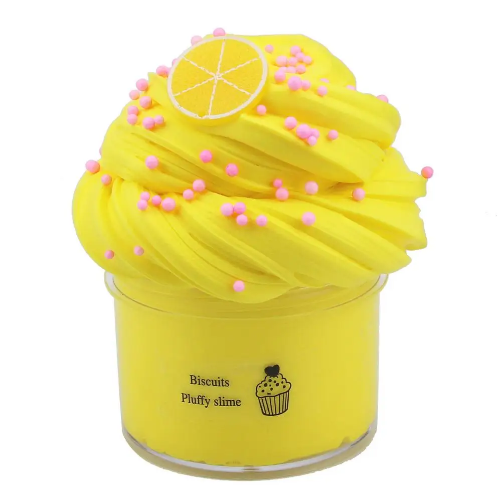 

DIY Slime Supplies Fruit Kit Cloud Slime Aromatherapy Pressure Children Slime To Fluffy Slime Supplies Toys Soft Clay Antistress