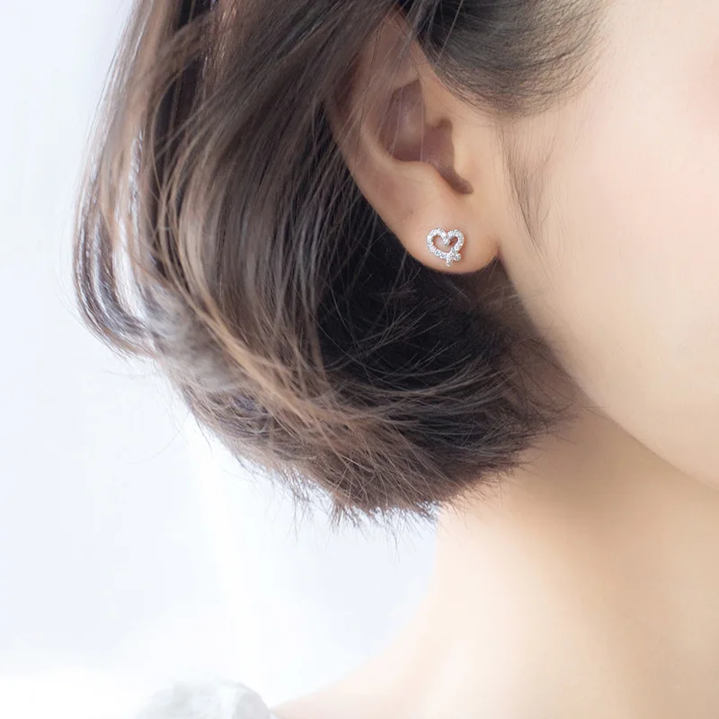 Trustdavis 100% Стерлинговое Серебро 925 пробы Женские Ювелирные изделия модные полые