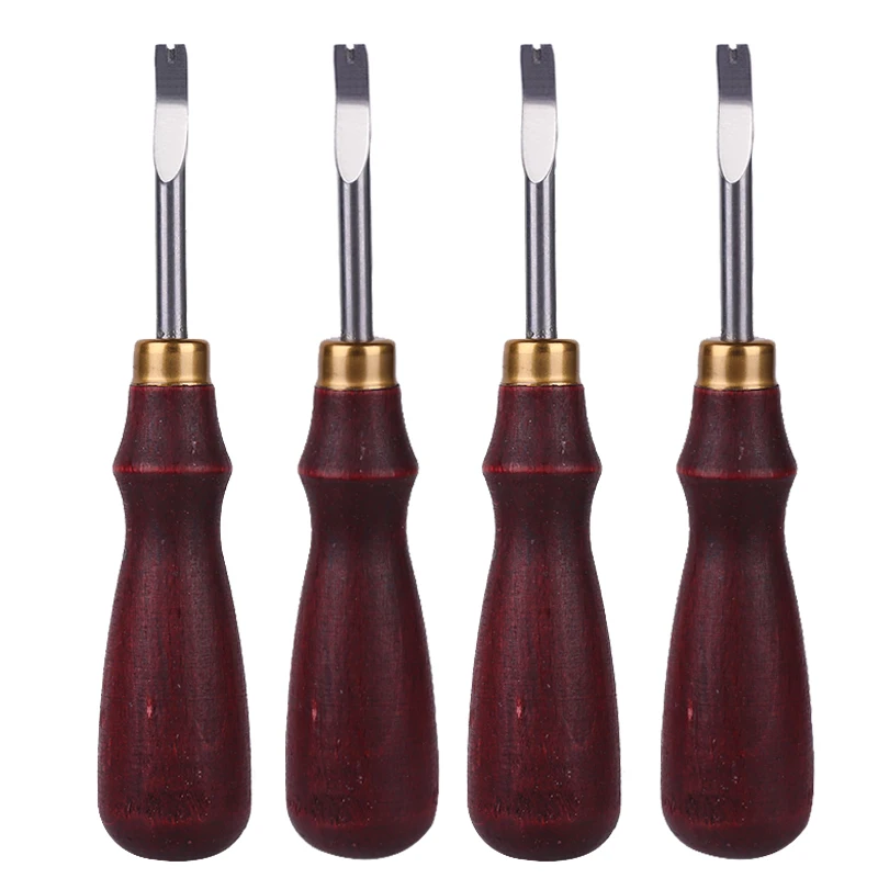 

LMDZ Leather cutting edge detector trimming Stainless Steel Blade Shallow Groove Press Line Polished Sideline Edge Tool