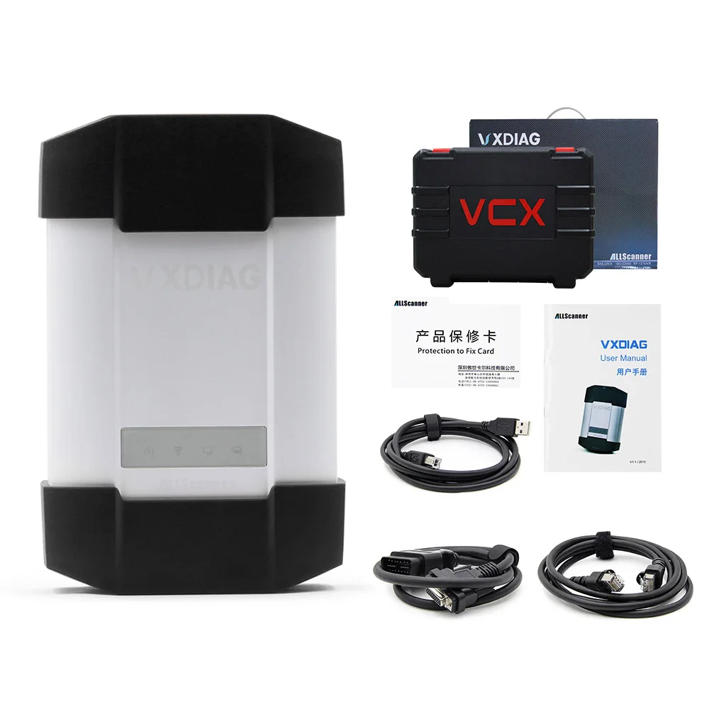 VXDIAG VCX Plus для BENZ V2019.07 ECU программист инструмент OBD OBD2 автомобильный диагностический инструмент OBD2 wifi сканер лучше, чем C3 C4 - Цвет: NO HDD