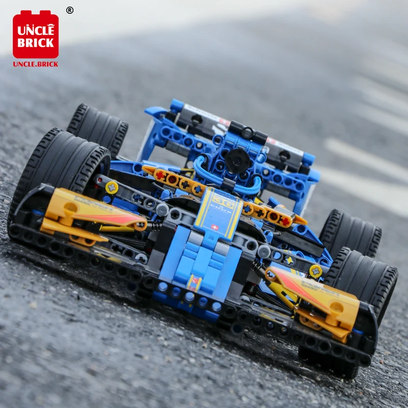 Техническая модель конструктора 1255 + шт. Супер гоночный автомобиль F1 спортивный