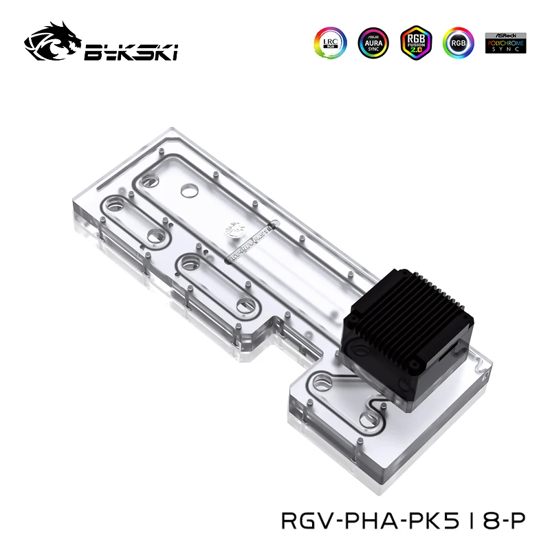Bykski резервуар для воды Phanteks PK518 600S компьютерный чехол прозрачная водная доска