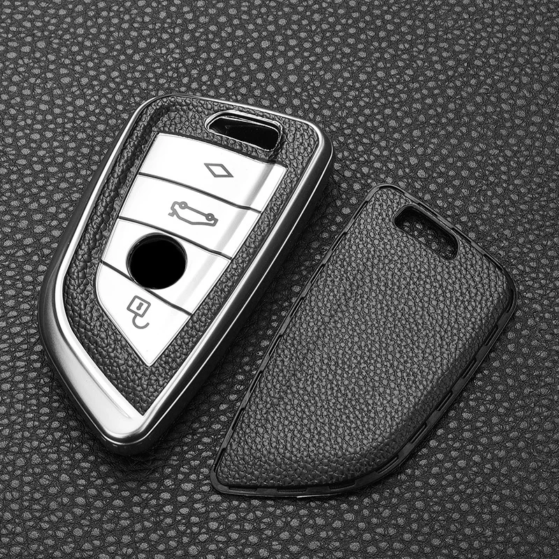 

Anti-wear Soft TPU Car Key Case Cover Shell Protector For BMW X5 F15 X6 F16 G30 7 Series G11 X1 F48 F39 Accessories Car Styling