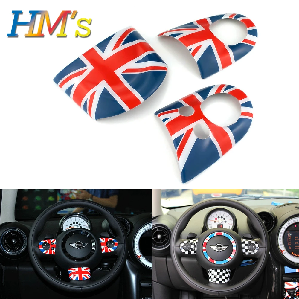 Наклейки на рулевое колесо для MINI Cooper Countryman R60 Clubman R55 декоративные наклейки Mini R56