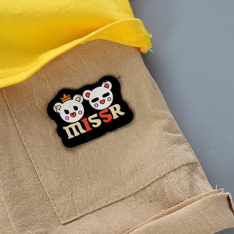 

New Summer Baby Boys Girls Clothes Cotton Children Cartoon Printed T Shirts Shorts 2Pcs/sets Outfit Kids Fashion Tracksuits Sets