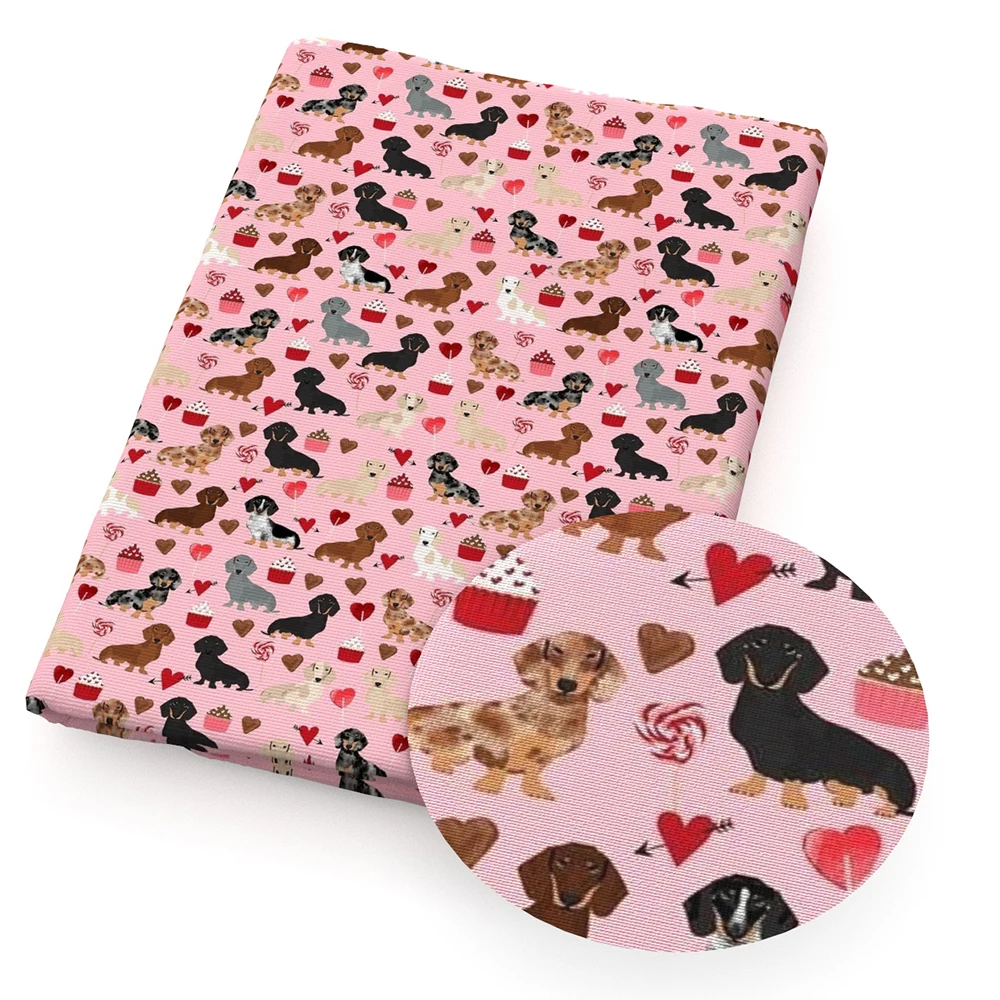 

50*145cm Cartoon Printed Polyester Cotton Fabric for Tissue Kids Home Textile for Sewing Doll Wedding Dress,1Yc11417